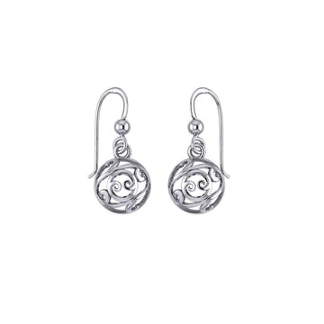 Hollow Ball Filigree Earrings TE448 - Jewelry